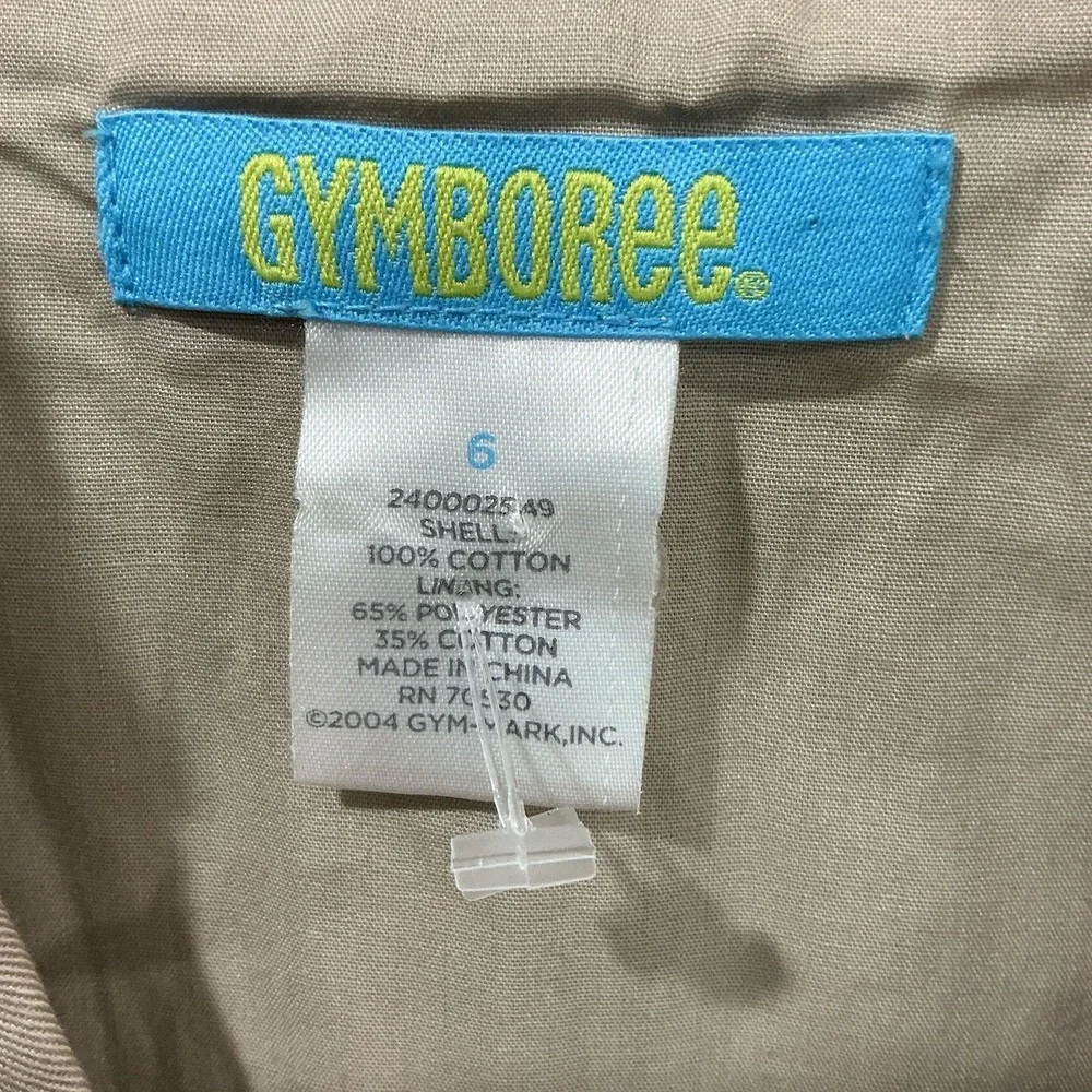 Gymboree Beige Boys Blazer Jacket Preppy Summer size 6 Cotton NEW